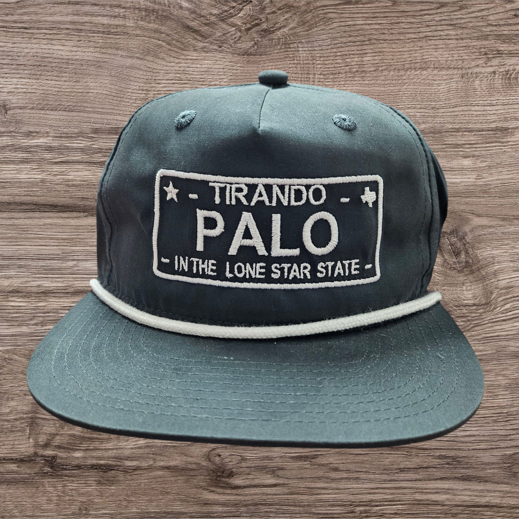DARK GREY TIRANDO PALO CAP
