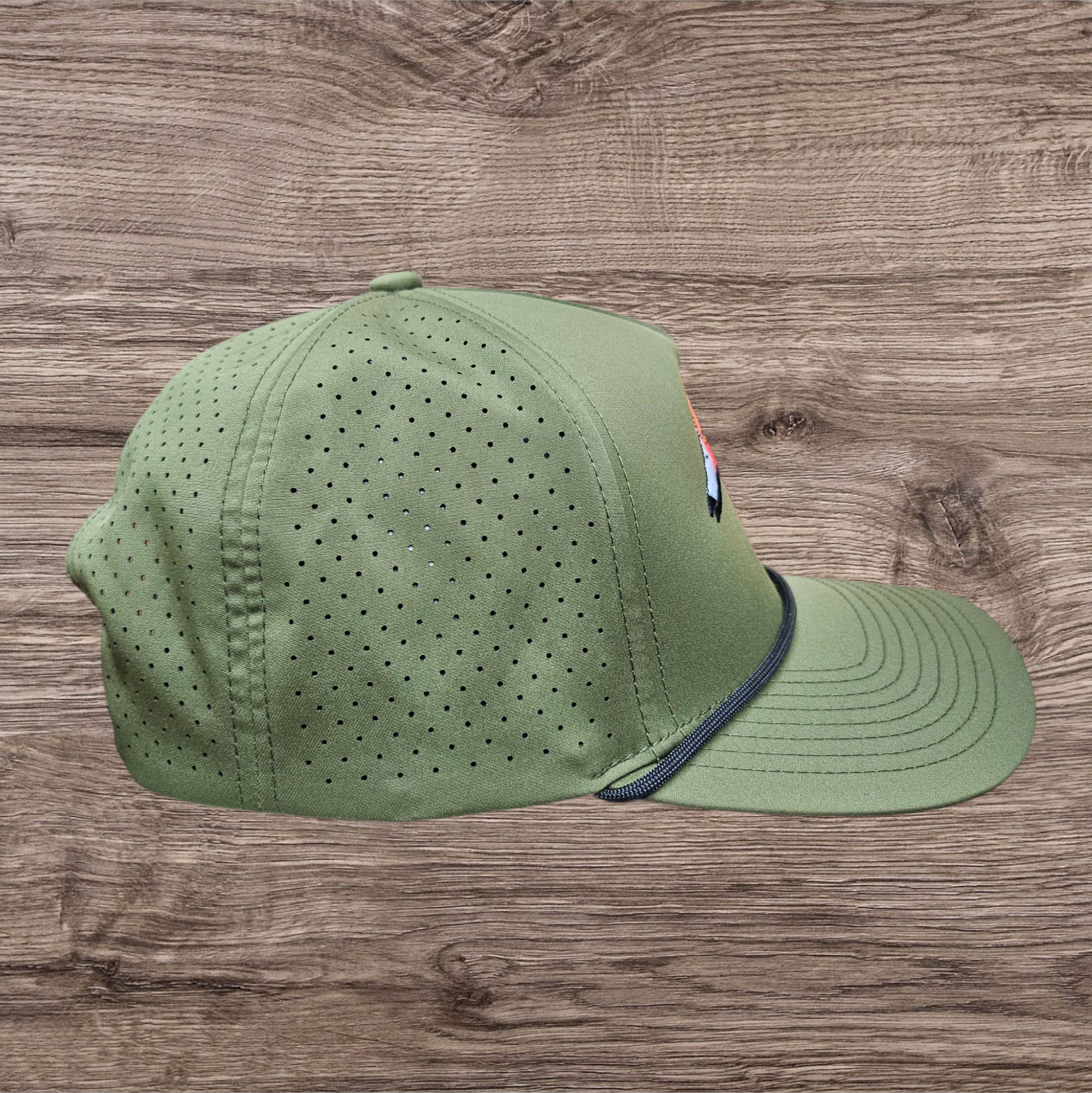 7 DAY CAP, DUCK, LIGHT GREEN