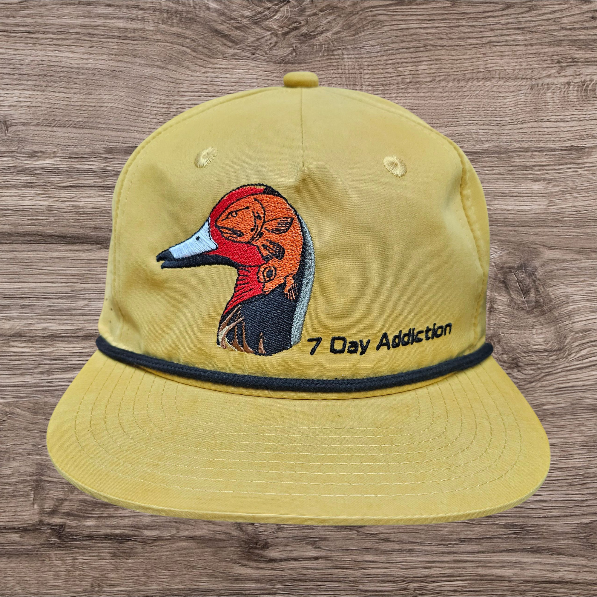 7 DAY CAP, DUCK, MUSTARD YELLOW