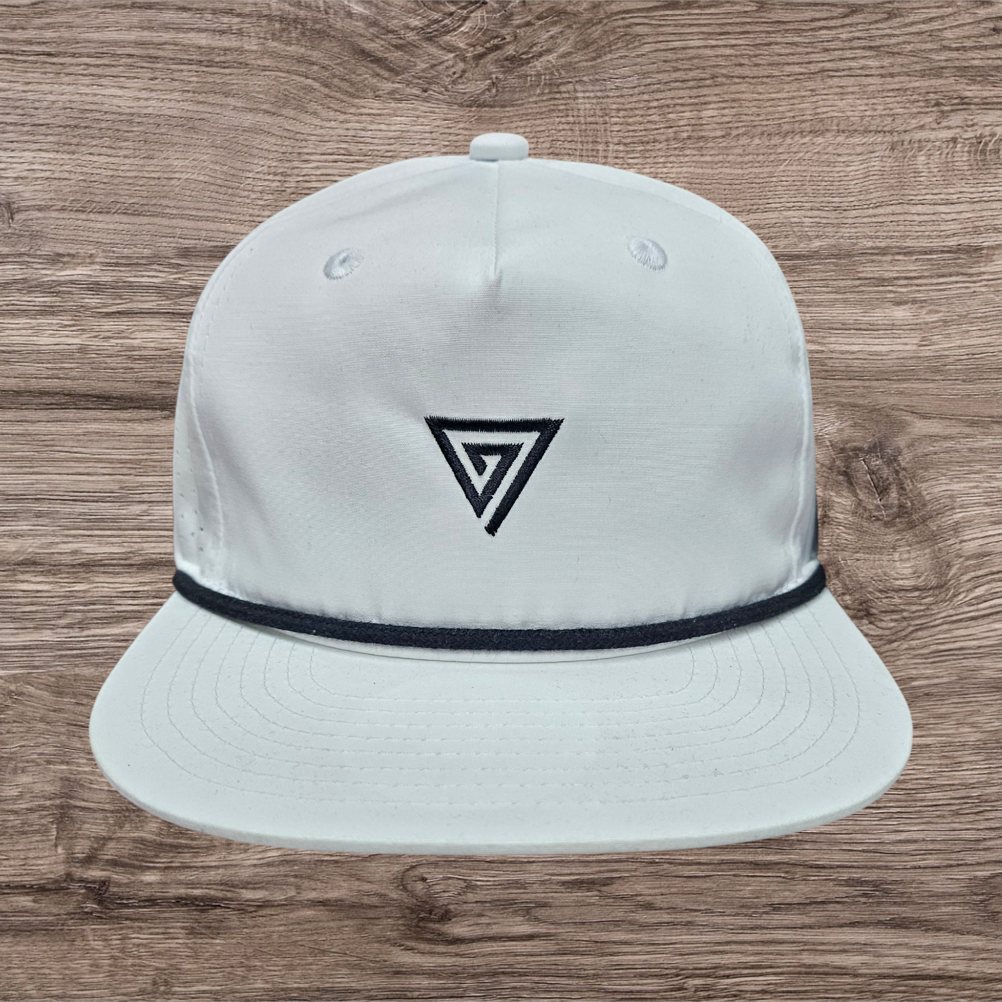7 DAY CAP, LOGO, WHITE