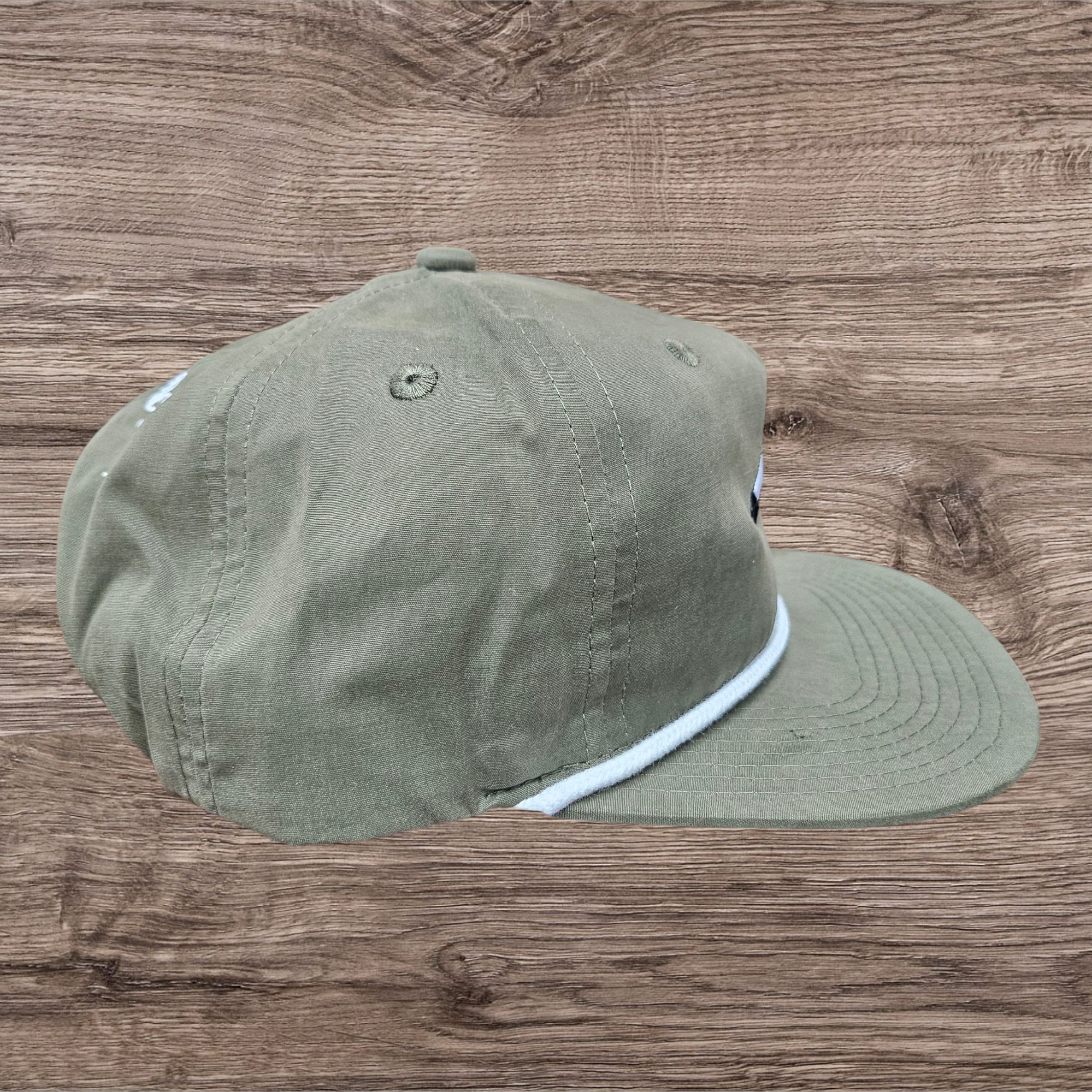 7 DAY CAP, DUCK, ARMY GREEN