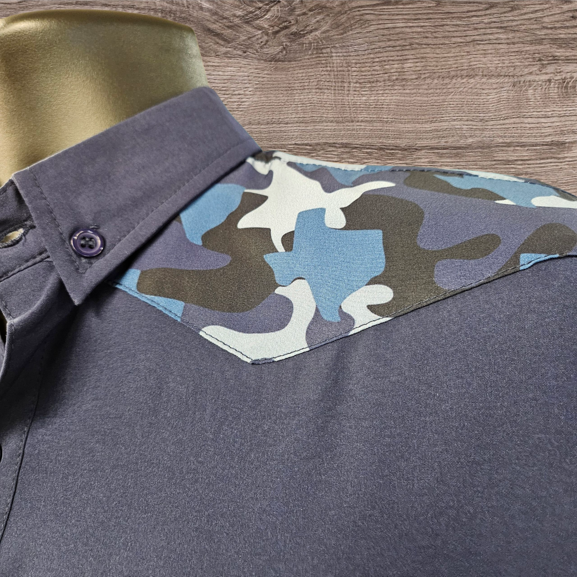 7 DAY WESTERN EXTREME MANSFEILD CAMO (NAVY BLUE)