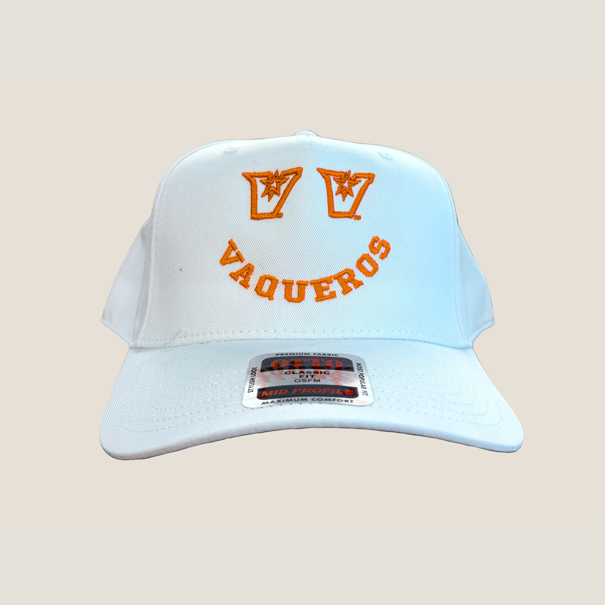 Happy Vaqueros white