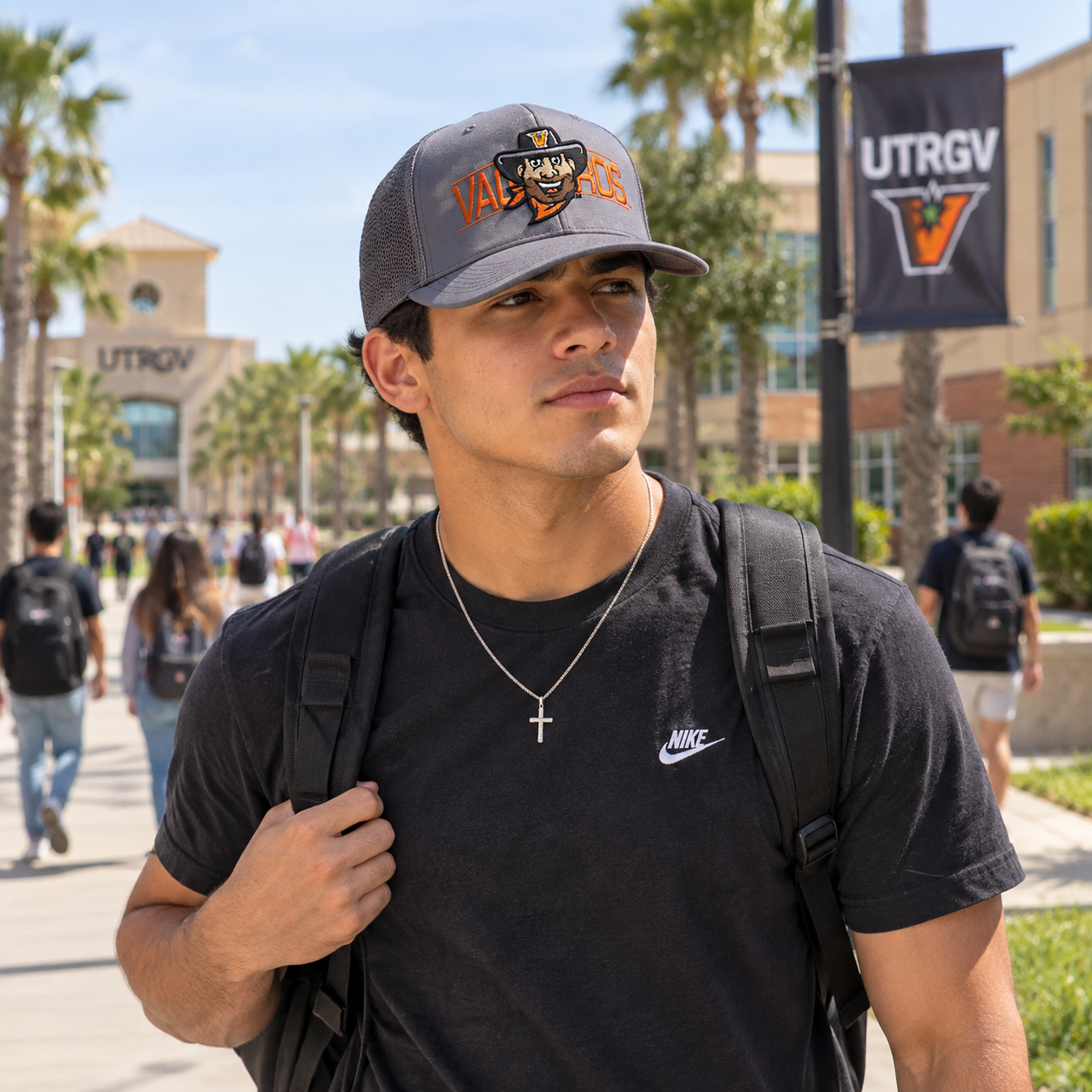 Grey Vaqueros Cap