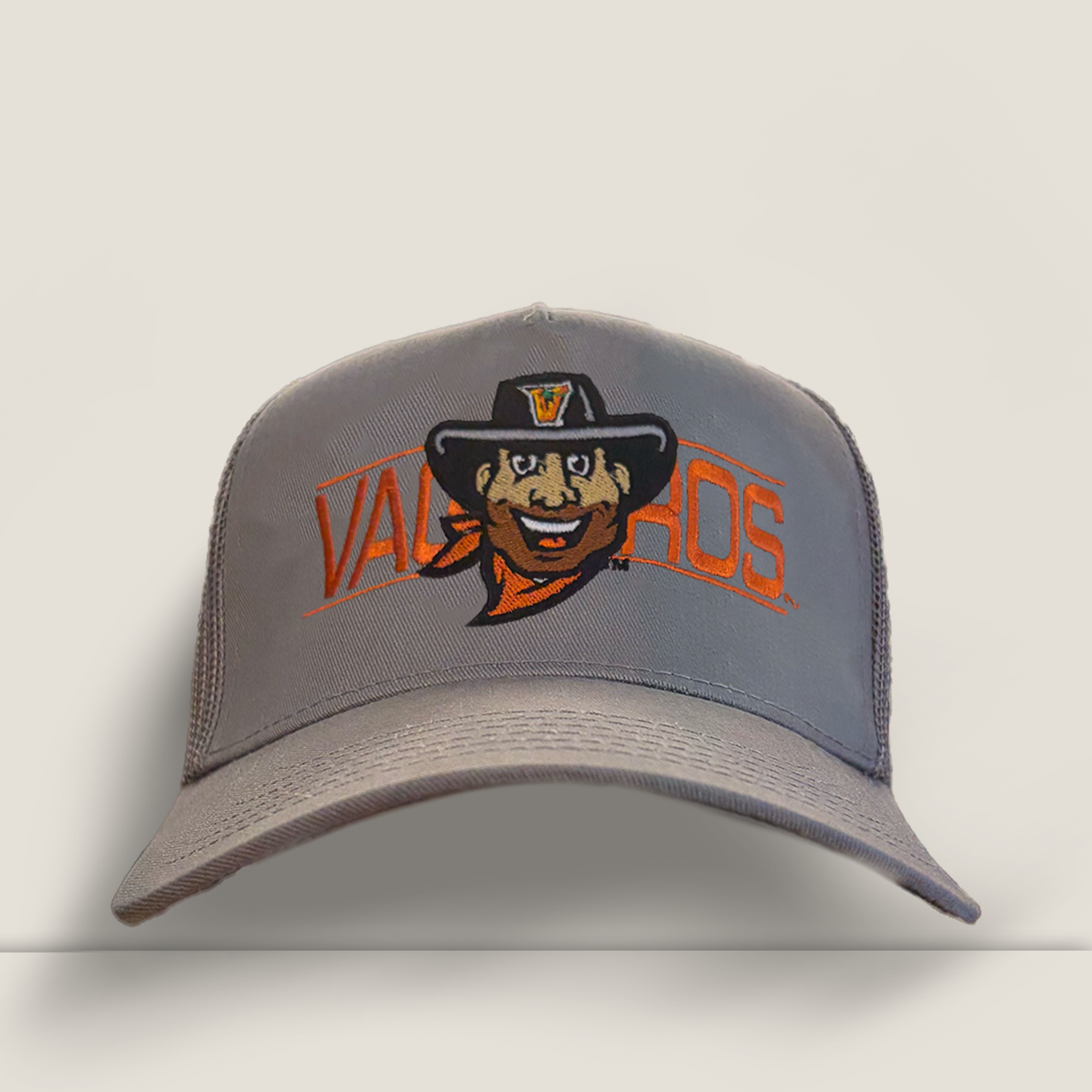 Grey Vaqueros Cap